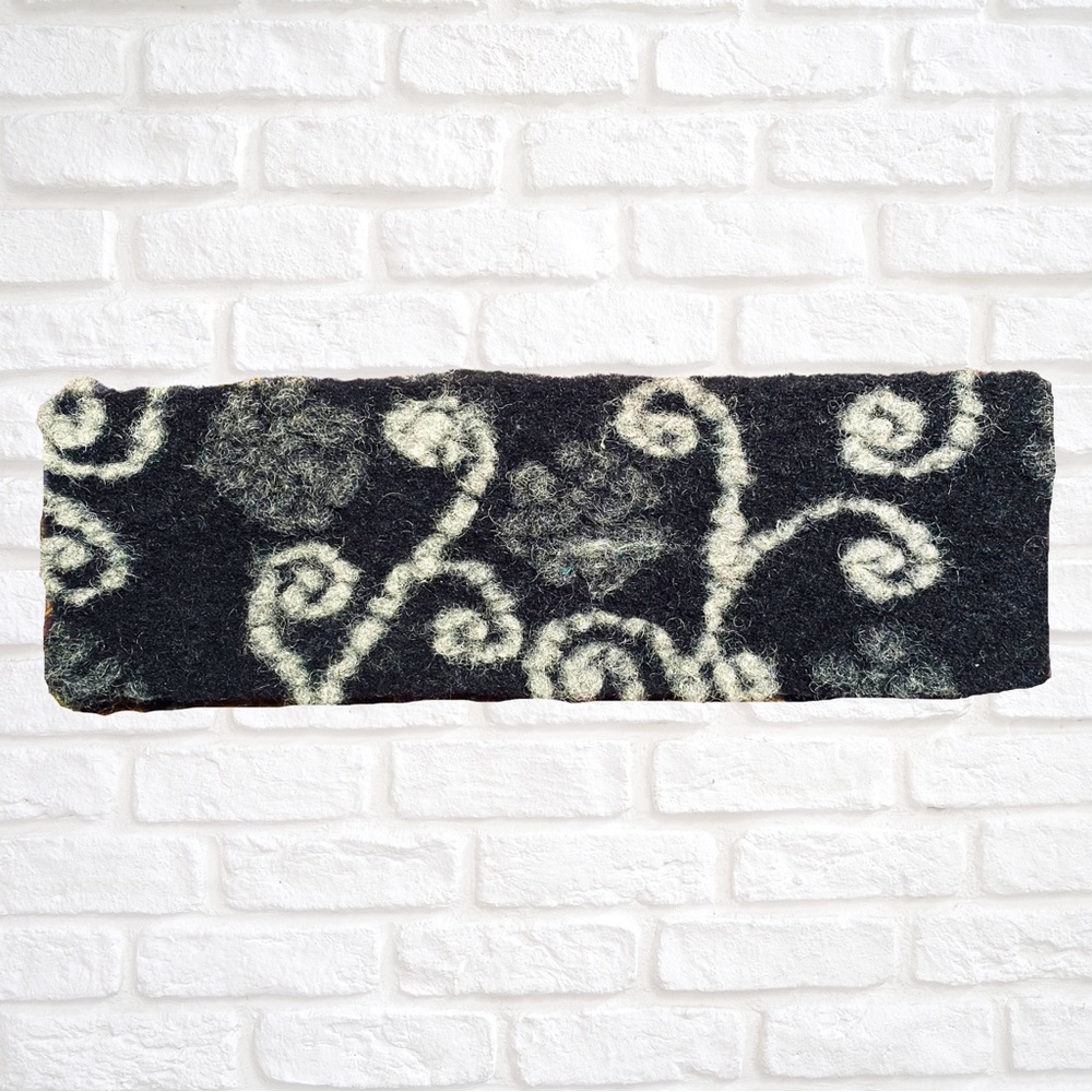Wool Flower Handband